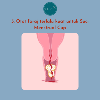 otot faraj terlalu kuat untuk suci menstrual cup