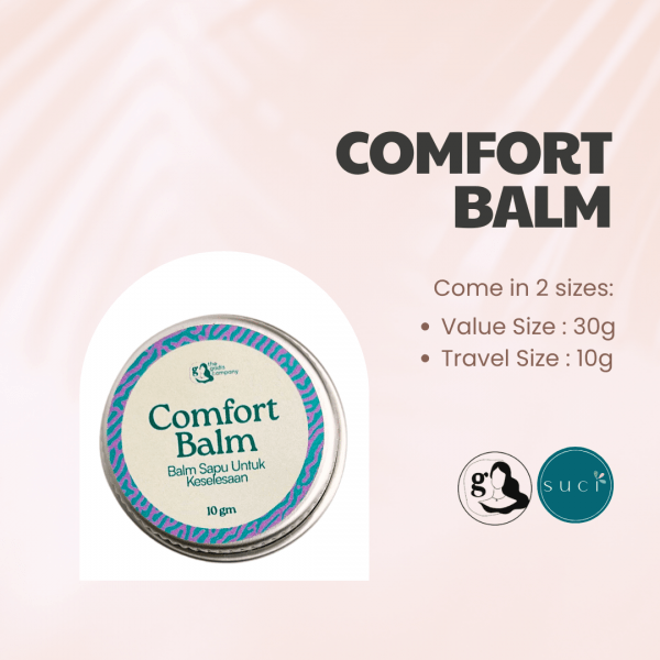 comfort balm an all over comfort balm suci menstrual cup malaysia