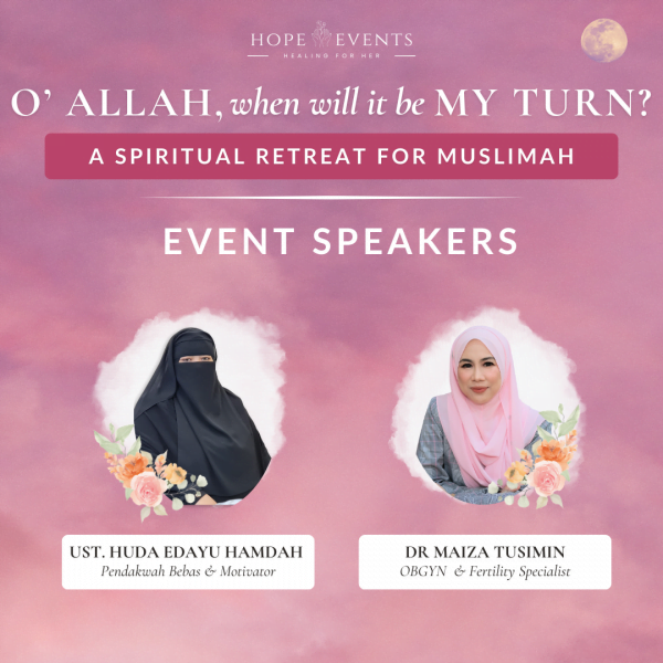 hope event spiritual retreat for muslimah suci cup umrah4ladies o allah when will it be my turn