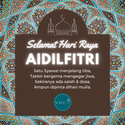 selamat hari raya aidilfitri suci tea gift set ucapan raya hadiah gift teh