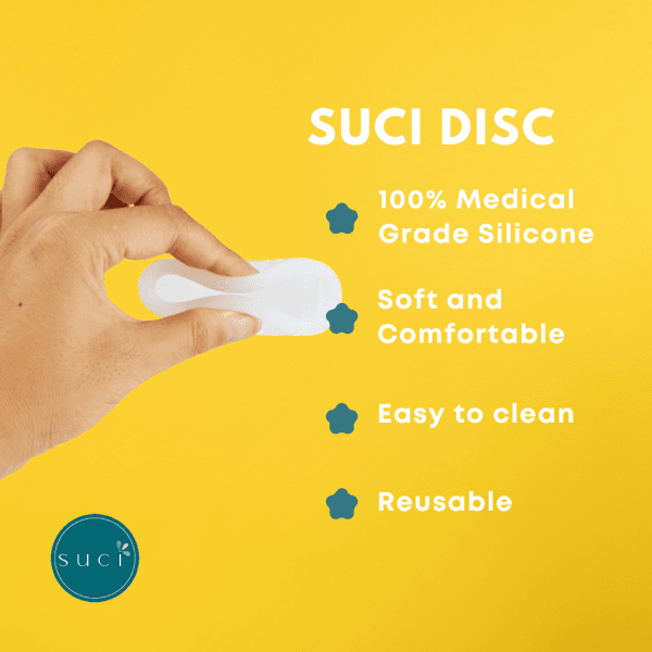 suci menstrual disc period care menstrual cup suci cup suci disc malaysia reusable pad tampon tuala wanita period haid comfort 12 hours protection leak tak bocor tak gatal