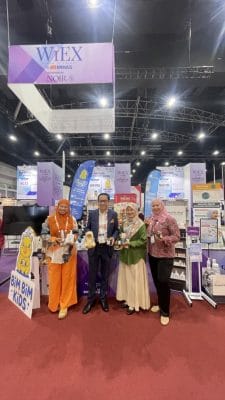Suci Cup Malaysian women's health brand exhibiting at MIHAS 2026 under Women in Export